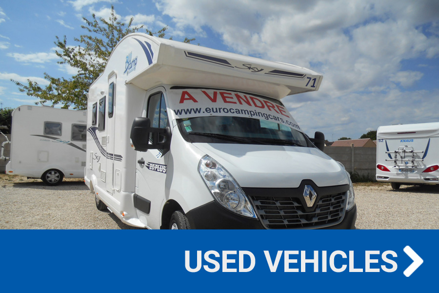 used motorhomes and campervans for sale in france