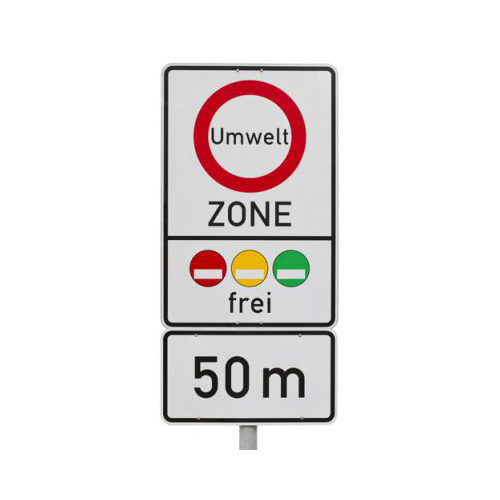 Look out for signage across Europe warning you are entering into a Low Emissions Zone and make sure your vehicle complies