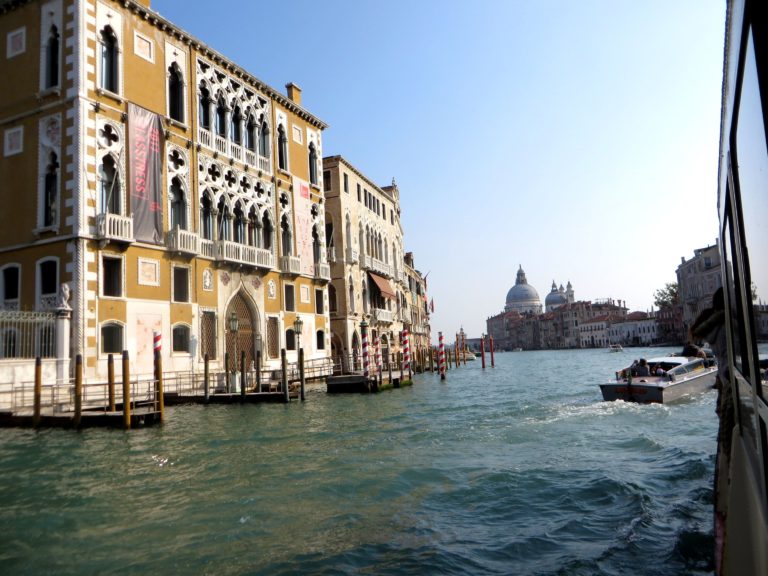 Sharni and Todd's campervan adventure blog has some great photos of iconic European cities such as this one of Venice