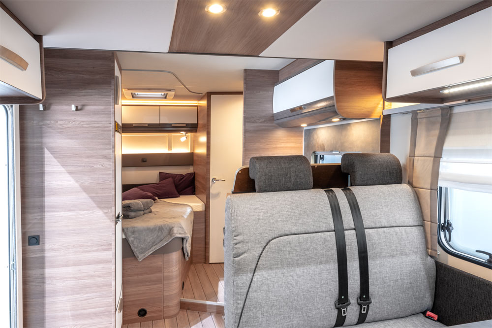 Your motorhome interior is probably bigger than most Paris hotel bedrooms!