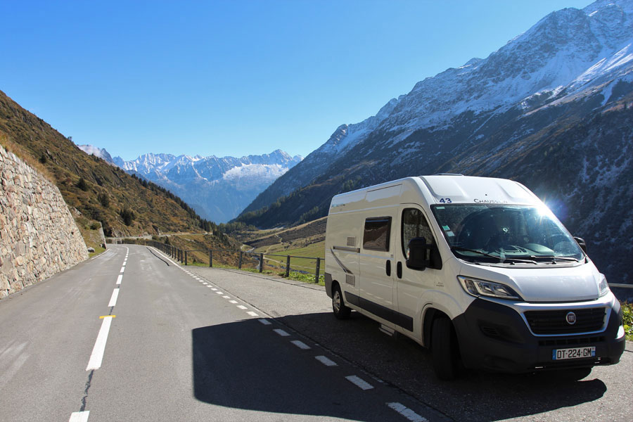 There are plenty of mountain stages on the 2019 Tour and a campervan is the ideal way to see them.  You'll have your bedroom, bathroom and kitchen up the mountain with you