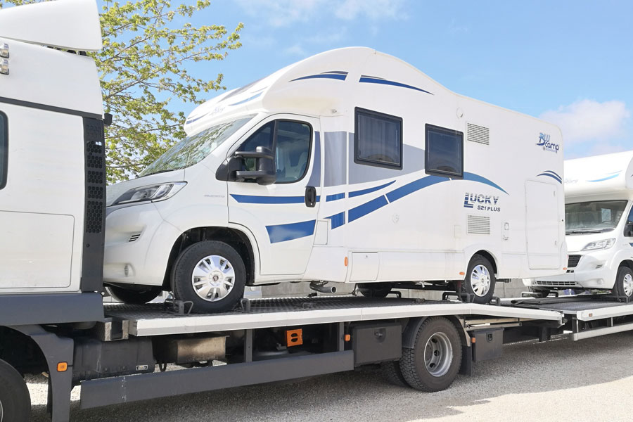 Your new motorhome will usually be delivered to us around six months after you order it but current market conditions may extend lead times