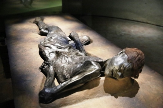 2000 year old bog man found in Denmark
