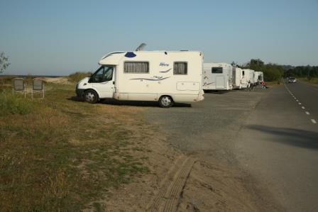 You can park your campervan just about anywhere in France