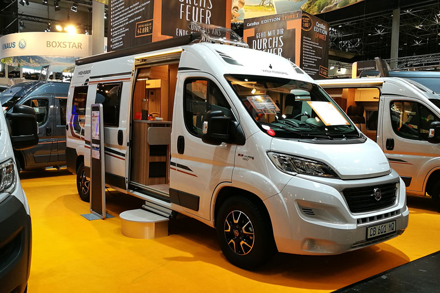 Visiting a motorhome show is a great way to see all the 2019 campervans and motorhomes under one roof 
