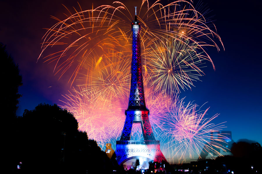 Bastille Day is one of the most widely celebrated public holidays in France
